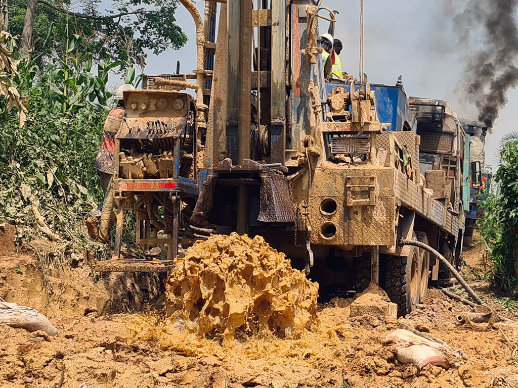Production Borehole Drilling in Uganda