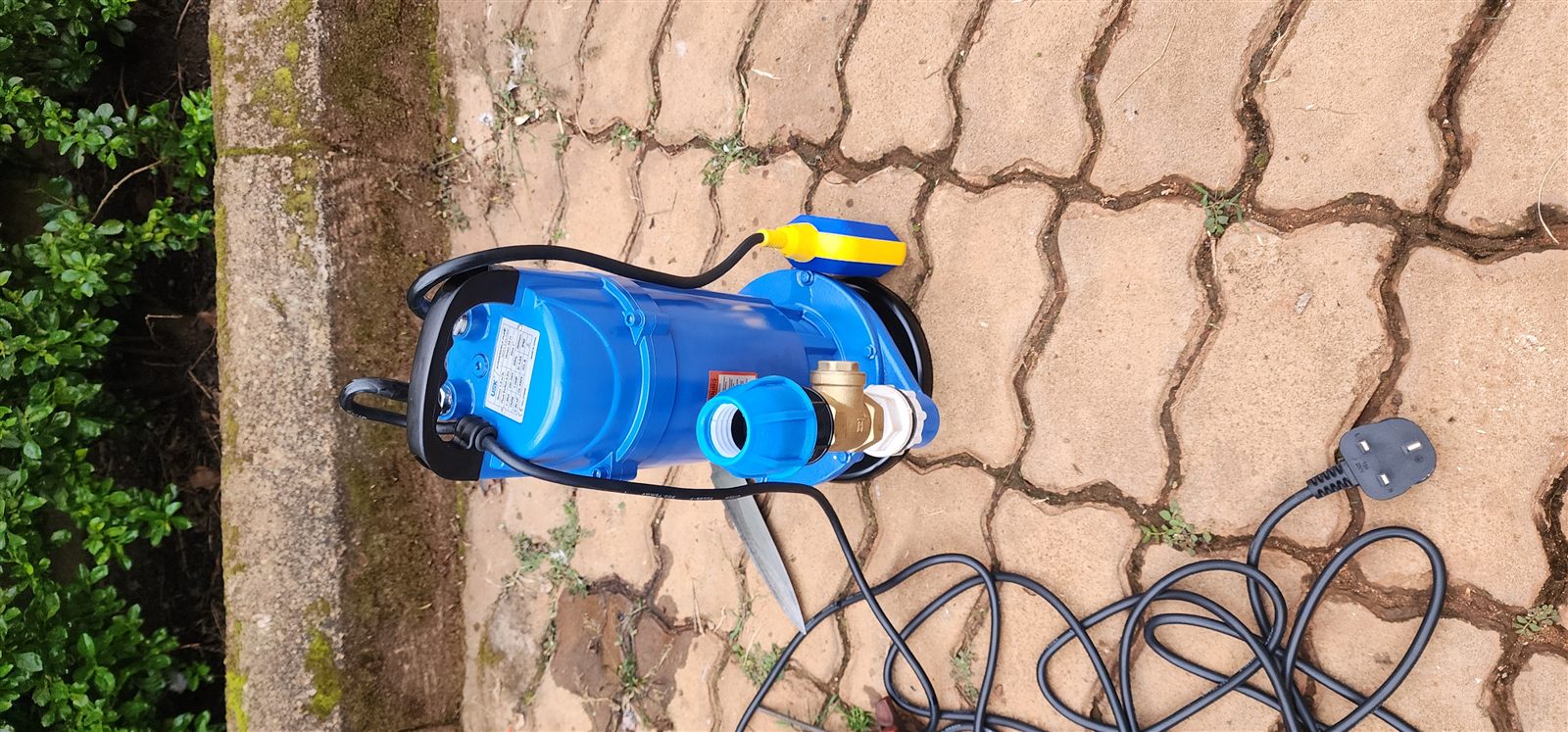 Heavy-Duty Pump Ready for Service